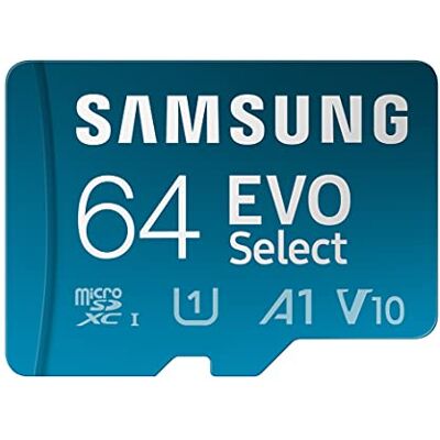 Samsung EVO Select 2024 microSD-kort - 64GB minneskort för smartphone & surfplatta Samsung EVO Select 2024 microSD-kort - 64GB minneskort för smartphone & surfplatta