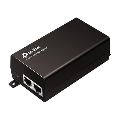 TP-Link TL-POE160S PoE+ Injektor, Svart TP-Link TL-POE160S PoE+ Injektor, Svart