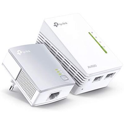 TP-Link TL-WPA4220KIT WiFi Powerline, 2 st, Vit TP-Link TL-WPA4220KIT WiFi Powerline, 2 st, Vit