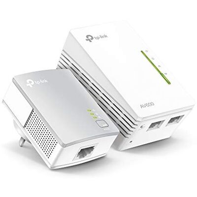 TP-Link AV600 Powerline Wi-FI KIT Qualcomm 30 TL-WPA4221 svart TP-Link AV600 Powerline Wi-FI KIT Qualcomm 30 TL-WPA4221 svart