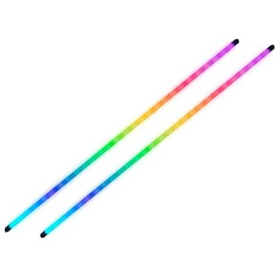Mars Gaming MARSGAMING MLT-TWO, 2 x NEON ARGB 400 mm LED-remsor, 5 V 3 stift kompatibel med hubbar och MB ARGB, flexibel PC LED-remsa kit med flera möjligheter, snabb och enkel Plug-and-Play-montering Mars Gaming MARSGAMING MLT-TWO, 2 x NEON ARGB 400 mm LED-remsor, 5 V 3 stift kompatibel med hubbar och MB ARGB, flexibel PC LED-remsa kit med flera möjligheter, snabb och enkel Plug-and-Play-montering