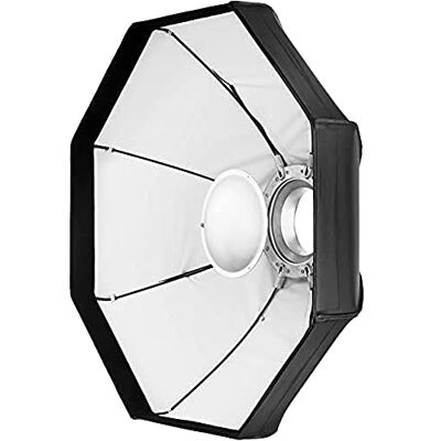 Rollei Profi Beauty Dish 80 cm – vikbar skönhetsmatta med Bowens-port, 80 cm diameter, för personlig fotografering (porträttfotografering) – kan omvandlas till softbox Rollei Profi Beauty Dish 80 cm – vikbar skönhetsmatta med Bowens-port, 80 cm diameter, för personlig fotografering (porträttfotografering) – kan omvandlas till softbox