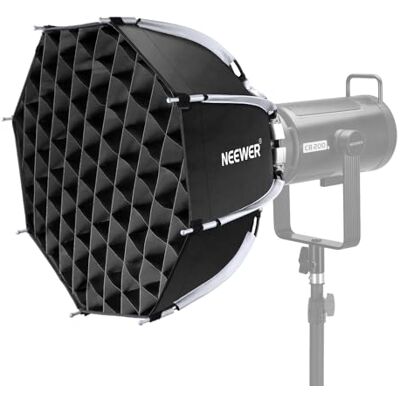 NEEWER 18 tum/45 cm åttkantig softbox, snabbfrigörande Bowens-montering softbox med vaxkaknät, ljusdiffusor, väska för RGB CB60 CB60B CB200B MS60C MS150B S101-300W/40W Pro Vision 4 Q4, NS21P NEEWER 18 tum/45 cm åttkantig softbox, snabbfrigörande Bowens-montering softbox med vaxkaknät, ljusdiffusor, väska för RGB CB60 CB60B CB200B MS60C MS150B S101-300W/40W Pro Vision 4 Q4, NS21P