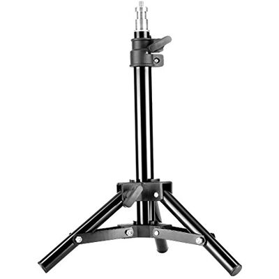NEEWER Mini aluminium fotografi bakljusstativ med 80 cm maxhöjd för refetorer, softboxar, lampor, paraplyer, bakgrunder NEEWER Mini aluminium fotografi bakljusstativ med 80 cm maxhöjd för refetorer, softboxar, lampor, paraplyer, bakgrunder