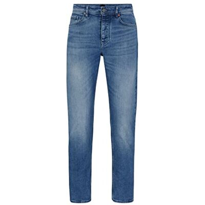 Boss Taber Bc-c jeans för män, Ljusblå 436, 34W x 30L Boss Taber Bc-c jeans för män, Ljusblå 436, 34W x 30L