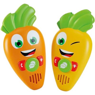 Liscianigiochi Lisciani Carotina Walkie Talkie voor Kinderen van 3 tot 6 Jaar Speelgoed Walkie Talkies met Zaklampfunctie Communicatie tot 120 m Binnen en Buiten Speelgoed Liscianigiochi Lisciani Carotina Walkie Talkie voor Kinderen van 3 tot 6 Jaar Speelgoed Walkie Talkies met Zaklampfunctie Communicatie tot 120 m Binnen en Buiten Speelgoed