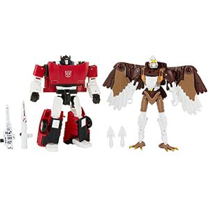 Transformers leksaker generationer Kingdom Battle Across Time Collection Deluxe Class WFC-K42 Sideswipe & Max Skywarp, Ålder 8 och upp, 14 cm Amazon Exclusive Transformers leksaker generationer Kingdom Battle Across Time Collection Deluxe Class WFC-K42 Sideswipe & Max Skywarp, Ålder 8 och upp, 14 cm Amazon Exclusive