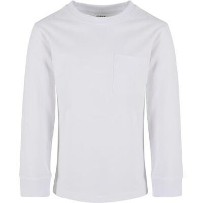 Urban Classics T-shirt för pojkar, Vit, 110-116 Urban Classics T-shirt för pojkar, Vit, 110-116