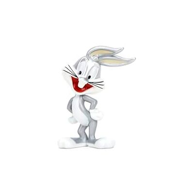 Jada Toys Looney Tunes figur (1 styck) – 1 av 4 samlarfigurer av metall (Bugs Bunny, Daffy Duck, Taz eller Sylvester) för fans och samlare från 8 år, våg 1, urval slumpmässigt, 6,5 cm Jada Toys Looney Tunes figur (1 styck) – 1 av 4 samlarfigurer av metall (Bugs Bunny, Daffy Duck, Taz eller Sylvester) för fans och samlare från 8 år, våg 1, urval slumpmässigt, 6,5 cm