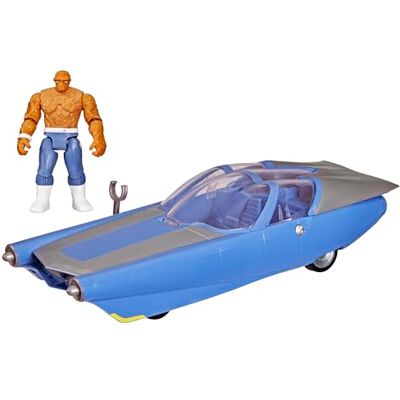 Marvel Studios The Fantastic Four Epic World of Action Hover & Cruise Fantasticar, set med actionfigur och leksaksbil Marvel Studios The Fantastic Four Epic World of Action Hover & Cruise Fantasticar, set med actionfigur och leksaksbil