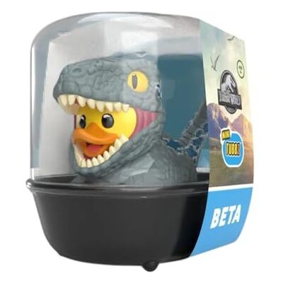 TUBBZ Mini: Jurassic World Beta Som Cosplayande Badanka i Vinyl TUBBZ Mini: Jurassic World Beta Som Cosplayande Badanka i Vinyl