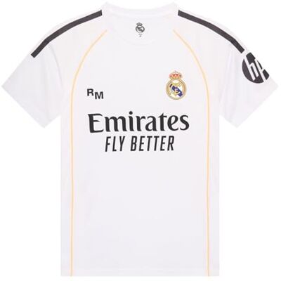 Real Madrid T-shirt vuxen 1 st utrustning 25-26 unisex vuxen tröja Real Madrid T-shirt vuxen 1 st utrustning 25-26 unisex vuxen tröja