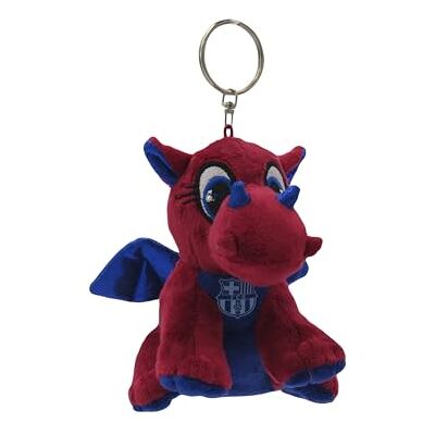CYPBRANDS CyP Brands- FC Barcelona nyckelring, nyckelring, ryggsäck, plysch, drake, blaugrana, officiell produkt, Blaugran, Estandar CYPBRANDS CyP Brands- FC Barcelona nyckelring, nyckelring, ryggsäck, plysch, drake, blaugrana, officiell produkt, Blaugran, Estandar