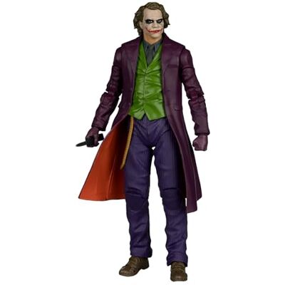 McFarlane DC Multiverse The Joker (The Dark Knight) 17,78 cm actionfigur (Deluxe Theatrical Edition) leksaker McFarlane DC Multiverse The Joker (The Dark Knight) 17,78 cm actionfigur (Deluxe Theatrical Edition) leksaker