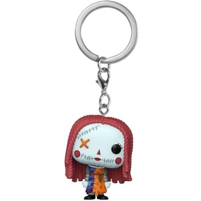 Funko Pop! Nyckelring: Patchwork Sally TNBC Mini Vinyl Figur Samling Nyheter Nyckelring Strumpfyllmedel Presentidé Officiell Merchandising Cartoon Fans Minifigurer Funko Pop! Nyckelring: Patchwork Sally TNBC Mini Vinyl Figur Samling Nyheter Nyckelring Strumpfyllmedel Presentidé Officiell Merchandising Cartoon Fans Minifigurer