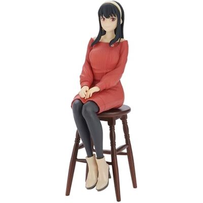 Banpresto Yor Forger Spyxfamily actionfigur Break Time Collection 13 cm BP89068P flerfärgad samlarfigur idealisk för anime-fans Banpresto Yor Forger Spyxfamily actionfigur Break Time Collection 13 cm BP89068P flerfärgad samlarfigur idealisk för anime-fans