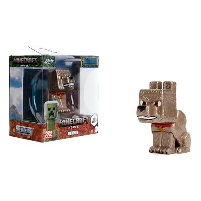 Jada Toys Minecraft Filmfigur (1 styck) – 1 samlarfigur av metall (Dennis) för fans och barn från 8 år, 6,5 cm Jada Toys Minecraft Filmfigur (1 styck) – 1 samlarfigur av metall (Dennis) för fans och barn från 8 år, 6,5 cm