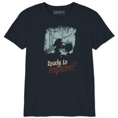 The Smurfs Les Schtroumpfs T-shirt för pojkar, Marin, 8 �r The Smurfs Les Schtroumpfs T-shirt för pojkar, Marin, 8 �r