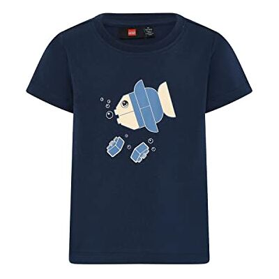 Lego unisex t-shirt med Fischen LWTerri 200, 590 mörk marinblå, 80 Lego unisex t-shirt med Fischen LWTerri 200, 590 mörk marinblå, 80
