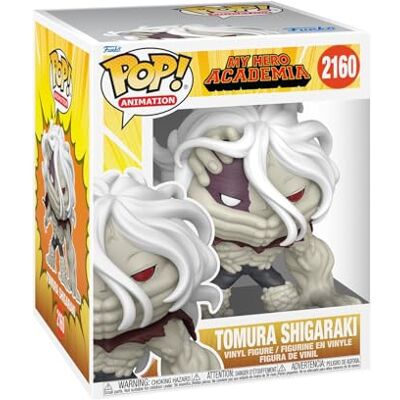 Funko Pop! Super: My Hero Academia (MHA) Tomura Shigaraki Samling Vinylfigur Presentidé Officiell Merchandising Leksaker för Barn Och Vuxna Anime Fans Funko Pop! Super: My Hero Academia (MHA) Tomura Shigaraki Samling Vinylfigur Presentidé Officiell Merchandising Leksaker för Barn Och Vuxna Anime Fans