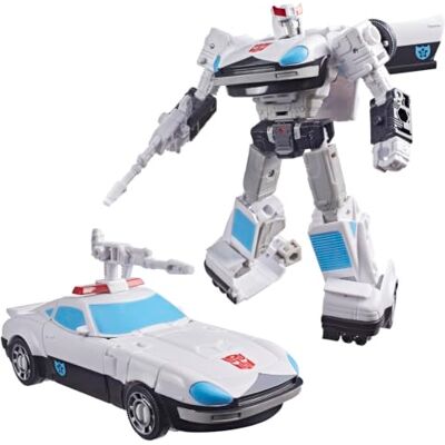 Transformers Studio Series Prowl, MTMTE Collection The : The Movie, Deluxe Class-actionfigur på 12,5 cm som kan omvandlas, robotleksaker för barn från 8 år Transformers Studio Series Prowl, MTMTE Collection The : The Movie, Deluxe Class-actionfigur på 12,5 cm som kan omvandlas, robotleksaker för barn från 8 år