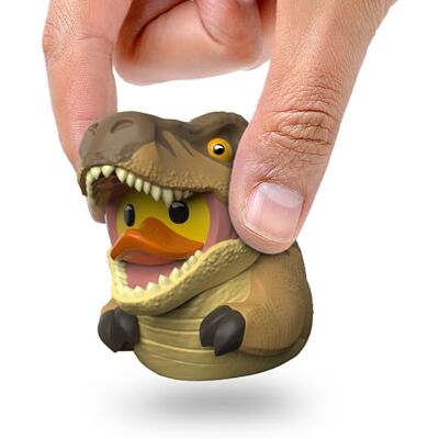 TUBBZ Mini: Jurassic World T-Rex Som Cosplayande Badanka i Vinyl TUBBZ Mini: Jurassic World T-Rex Som Cosplayande Badanka i Vinyl