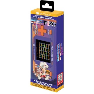 My Arcade Data East Pixel Pocket Pro: Officiellt licensierat videospel, bärbar nyckelring arkad My Arcade Data East Pixel Pocket Pro: Officiellt licensierat videospel, bärbar nyckelring arkad