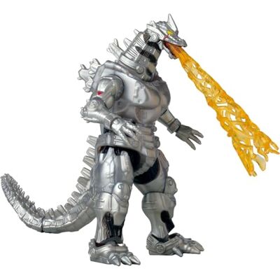 BANDAI Godzilla MechaGodzilla figur 25 cm ledad actionfigur Godzilla 2002 statyett officiell Godzilla licens actionfigur robot leksak för barn 4 år och uppåt -92342 BANDAI Godzilla MechaGodzilla figur 25 cm ledad actionfigur Godzilla 2002 statyett officiell Godzilla licens actionfigur robot leksak för barn 4 år och uppåt -92342