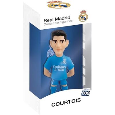 MINIX ASMODEE Football Stars, Courtois Real Madrid, 12 cm, Samlar Figur MINIX ASMODEE Football Stars, Courtois Real Madrid, 12 cm, Samlar Figur