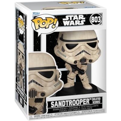 Funko Pop! Star Wars: Star Wars Deleted Scenes Sandtrooper- Samling Vinylfigur Presentidé Officiell Merchandising Leksaker för barn och vuxna Sci-Fi Fans Funko Pop! Star Wars: Star Wars Deleted Scenes Sandtrooper- Samling Vinylfigur Presentidé Officiell Merchandising Leksaker för barn och vuxna Sci-Fi Fans