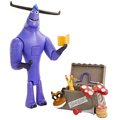 Disney Monsters Work Prankster Tylor Tuskmon interaktiv figur, leksak för barn från 3 år och uppåt HFB21 Disney Monsters Work Prankster Tylor Tuskmon interaktiv figur, leksak för barn från 3 år och uppåt HFB21