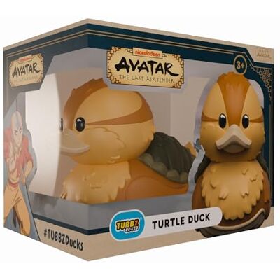 TUBBZ Boxed Edition: Avatar The Last Airbender Turtle Duck Cosplaying Gummianka Vinylfigur Officiellt samlarobjekt för Avatars fans TUBBZ Boxed Edition: Avatar The Last Airbender Turtle Duck Cosplaying Gummianka Vinylfigur Officiellt samlarobjekt för Avatars fans