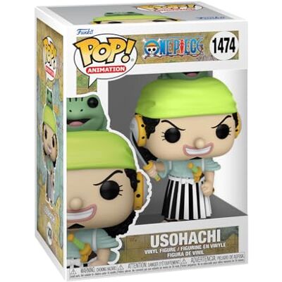 Funko POP! Animering: One Piece Usopp Usohachi (Wano) Samlarobjekt vinylfigur Presentidé Officiella varor Leksaker för barn och vuxna animefans modellfigur för samlare Funko POP! Animering: One Piece Usopp Usohachi (Wano) Samlarobjekt vinylfigur Presentidé Officiella varor Leksaker för barn och vuxna animefans modellfigur för samlare