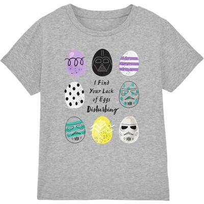 Star Wars Darth Vader, Your Lack of påskägg störande unisex barn t-shirt, atletisk ljung, 3-4 år, Atletisk Heather, 3-4 År Star Wars Darth Vader, Your Lack of påskägg störande unisex barn t-shirt, atletisk ljung, 3-4 år, Atletisk Heather, 3-4 År