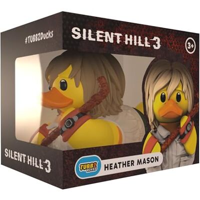 TUBBZ Boxed Edition: Silent Hill Heather Mason Cosplaying Gummianka Vinylfigur Officiellt samlarobjekt för fans av Silent Hill TUBBZ Boxed Edition: Silent Hill Heather Mason Cosplaying Gummianka Vinylfigur Officiellt samlarobjekt för fans av Silent Hill
