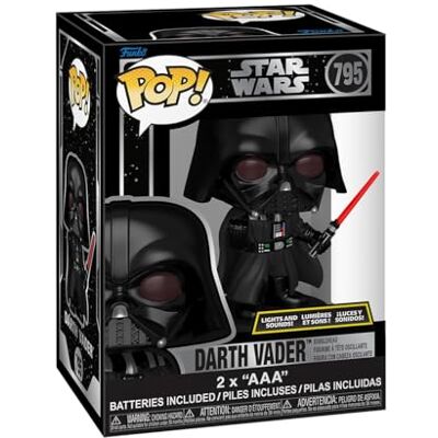 Funko Pop! Star Wars: Star Wars Darth Vader samlarfigur i vinyl presentidé officiella varor leksaker för barn och vuxna filmfans Funko Pop! Star Wars: Star Wars Darth Vader samlarfigur i vinyl presentidé officiella varor leksaker för barn och vuxna filmfans