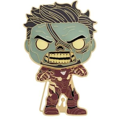 Funko Pop! Stor enamel pin Marvel Iron Man What If ZOMBIE TONY STARK Marvel What If Emalj Pins Samlarbrosch För Ryggsäckar Och Väskor Presentidé TV-fans Funko Pop! Stor enamel pin Marvel Iron Man What If ZOMBIE TONY STARK Marvel What If Emalj Pins Samlarbrosch För Ryggsäckar Och Väskor Presentidé TV-fans