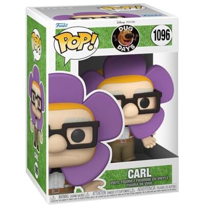 Funko POP! Disney: Dug Days Carl Fredricksen upp Samlarobjekt vinylfigur Presentidé Officiella varor Leksaker för barn och vuxna Filmfans Modellfigur för samlare och display Funko POP! Disney: Dug Days Carl Fredricksen upp Samlarobjekt vinylfigur Presentidé Officiella varor Leksaker för barn och vuxna Filmfans Modellfigur för samlare och display