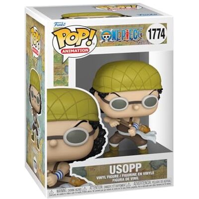 Funko POP! Animation: OP (Refresh) Usopp One Piece Vinylfigur för samlingsobjekt Presentidé Officiell Merchandise Leksaker för barn och vuxna Anime Fans Funko POP! Animation: OP (Refresh) Usopp One Piece Vinylfigur för samlingsobjekt Presentidé Officiell Merchandise Leksaker för barn och vuxna Anime Fans