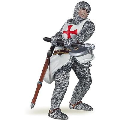 Papo MEDIEVAL-FANTASY Figurin, 39383 Templar Knight, Flerfärgad Papo MEDIEVAL-FANTASY Figurin, 39383 Templar Knight, Flerfärgad