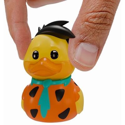 TUBBZ Mini: Flintstones Fred Flintstone Cosplaying Gummianka Vinylfigur Officiellt samlarobjekt för fans av Flintstenar TUBBZ Mini: Flintstones Fred Flintstone Cosplaying Gummianka Vinylfigur Officiellt samlarobjekt för fans av Flintstenar