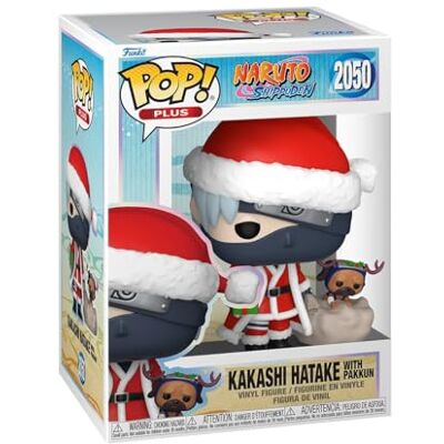 Funko Pop! Plus: Naruto S Kakashi Hatake (Holi) Naruto Shippuden Samling Vinylfigur Presentidé Officiell Merchandising Leksaker för Barn Och Vuxna Anime Fans Funko Pop! Plus: Naruto S Kakashi Hatake (Holi) Naruto Shippuden Samling Vinylfigur Presentidé Officiell Merchandising Leksaker för Barn Och Vuxna Anime Fans