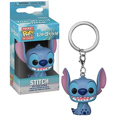 Funko POP! Nyckelring: Disney Stitch Disney: Lilo & Stitch Nyhetsnyckelring Samlingsbar minifigur Strumpfyllare Presentidé Officiell Merchandise Filmfans Ryggsäcksinredning Funko POP! Nyckelring: Disney Stitch Disney: Lilo & Stitch Nyhetsnyckelring Samlingsbar minifigur Strumpfyllare Presentidé Officiell Merchandise Filmfans Ryggsäcksinredning