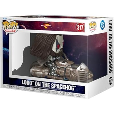 Funko POP! Ride: Supergirl Lobo on Spacehog samlarfigur vinylfigur presentidé officiell produkt leksaker för barn och vuxna samlarfigurmodell Funko POP! Ride: Supergirl Lobo on Spacehog samlarfigur vinylfigur presentidé officiell produkt leksaker för barn och vuxna samlarfigurmodell