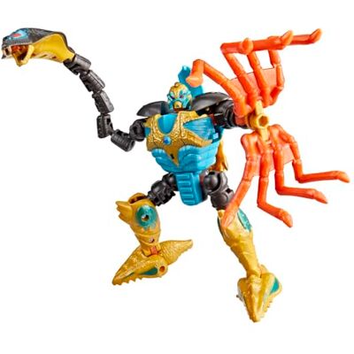 Transformers Age of the Primes Quickstrike, omvandlingsbar Deluxe Class-actionfigur på 14 cm, robotleksaker för barn från 8 år Transformers Age of the Primes Quickstrike, omvandlingsbar Deluxe Class-actionfigur på 14 cm, robotleksaker för barn från 8 år