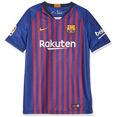 NIKE Unisex barn Fc Barcelona Stadium Home T-shirt NIKE Unisex barn Fc Barcelona Stadium Home T-shirt