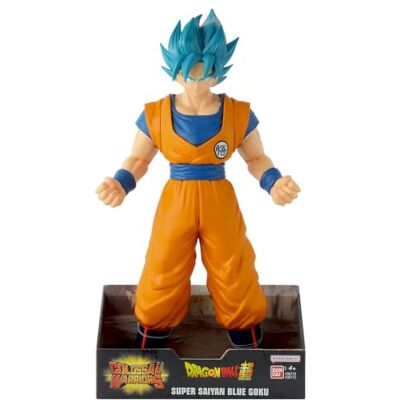BANDAI Dragon Ball Colossal Warriors Super Saiyan Blue Goku-figur 30 cm stor skala actionfigur med artikulation Dragon Ball Super samlarleksak för fans och display BANDAI Dragon Ball Colossal Warriors Super Saiyan Blue Goku-figur 30 cm stor skala actionfigur med artikulation Dragon Ball Super samlarleksak för fans och display