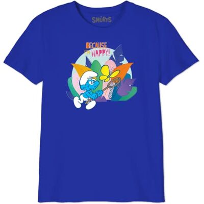 The Smurfs Les Schtroumpfs T-shirt för pojkar, Royal, 8 �r The Smurfs Les Schtroumpfs T-shirt för pojkar, Royal, 8 �r