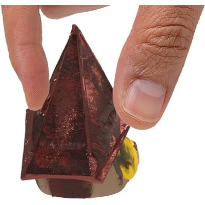 TUBBZ Mini: Silent Hill Red Pyramid Thing Cosplaying Gummianka Vinylfigur Officiellt samlarobjekt för fans av Silent Hill TUBBZ Mini: Silent Hill Red Pyramid Thing Cosplaying Gummianka Vinylfigur Officiellt samlarobjekt för fans av Silent Hill