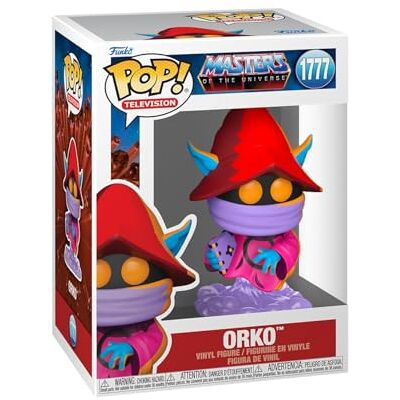 Funko Pop! Vinyl: Masters Of The Universe 1– Orko Universums Dominatorer Samling Vinylfigur Presentidé Officiell Merchandising Leksaker för barn och vuxna Funko Pop! Vinyl: Masters Of The Universe 1– Orko Universums Dominatorer Samling Vinylfigur Presentidé Officiell Merchandising Leksaker för barn och vuxna